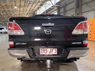 2013 Mazda BT-50 UP0YF1 GT Black 6 Speed Sports Automatic Utility