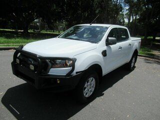 2017 Ford Ranger PX MkII 2018.00MY XLS Double Cab White 6 Speed Sports Automatic Utility