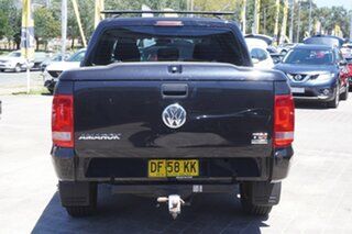 2014 Volkswagen Amarok 2H MY14 TDI420 4Motion Perm Black 8 Speed Automatic Cab Chassis