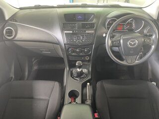 2015 Mazda BT-50 UP0YF1 XT Freestyle 4x2 Hi-Rider White 6 Speed Manual Cab Chassis
