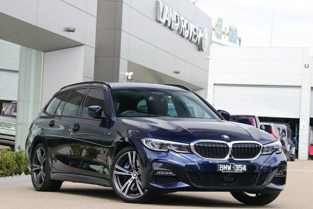 Used BMW 3 Series G21 330i Touring Steptronic M Sport Port Melbourne, 2020 BMW 3 Series G21 330i Touring Steptronic M Sport Blue 8 Speed Sports Automatic Wagon