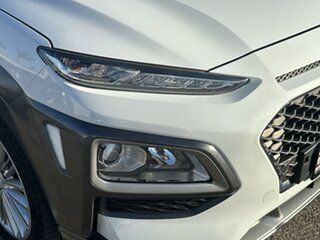 2017 Hyundai Kona OS MY18 Elite 2WD Chalk White 6 Speed Sports Automatic Wagon