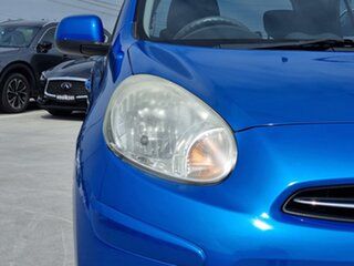 2011 Nissan Micra K13 TI Blue 4 Speed Automatic Hatchback