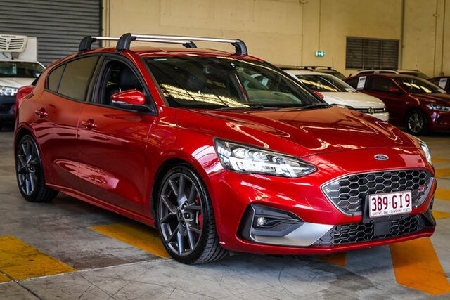 Used Ford Focus SA 2021.75MY ST Aspley, 2021 Ford Focus SA 2021.75MY ST Red 6 Speed Manual Hatchback