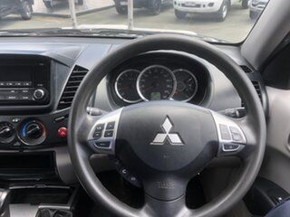 2015 Mitsubishi Triton MQ MY16 GLX (4x4) Black 5 Speed Automatic Dual Cab Chassis