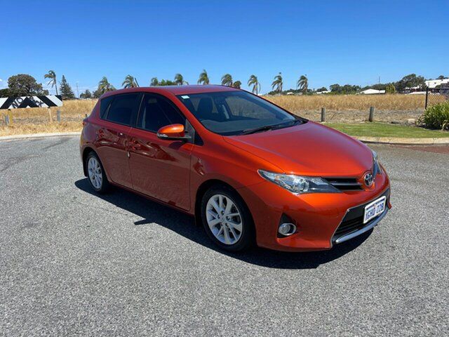 Used Toyota Corolla ZRE182R Ascent Sport Wangara, 2012 Toyota Corolla ZRE182R Ascent Sport Orange 7 Speed CVT Auto Sequential Hatchback