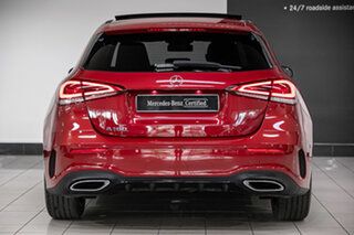2022 Mercedes-Benz A-Class W177 802MY A180 DCT Patagonia Red 7 Speed Sports Automatic Dual Clutch