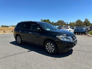 2015 Nissan Pathfinder R52 ST (4x2) Black Continuous Variable Wagon.