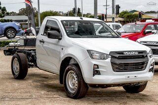 2023 Isuzu D-MAX RG MY23 SX White 6 Speed Sports Automatic Cab Chassis