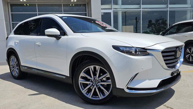 Used Mazda CX-9 TC GT SKYACTIV-Drive i-ACTIV AWD Liverpool, 2021 Mazda CX-9 TC GT SKYACTIV-Drive i-ACTIV AWD Snowflake White Pearl 6 Speed Sports Automatic