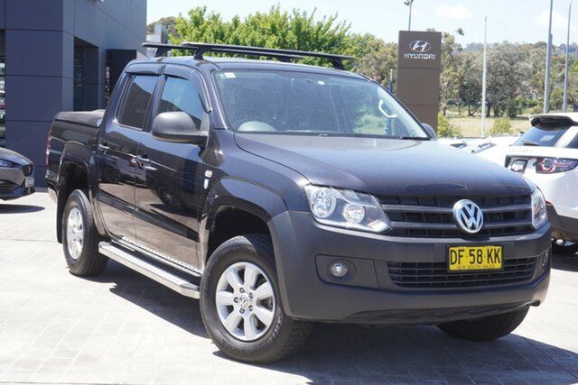 Used Volkswagen Amarok 2H MY14 TDI420 4Motion Perm Phillip, 2014 Volkswagen Amarok 2H MY14 TDI420 4Motion Perm Black 8 Speed Automatic Cab Chassis