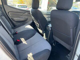 2018 Mitsubishi Triton MQ MY18 GLX Double Cab White 5 Speed Sports Automatic Utility
