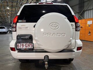 2007 Toyota Landcruiser Prado GRJ120R GXL White 5 Speed Automatic Wagon