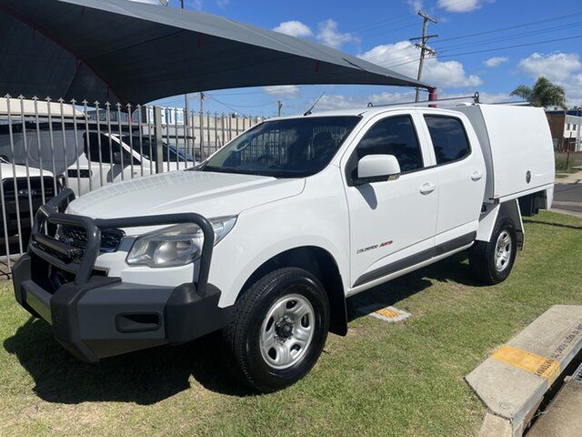 Used Holden Colorado RG MY16 LS (4x4) Toowoomba, 2015 Holden Colorado RG MY16 LS (4x4) White 6 Speed Automatic Crew Cab Chassis