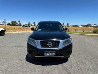 2015 Nissan Pathfinder R52 ST (4x2) Black Continuous Variable Wagon.