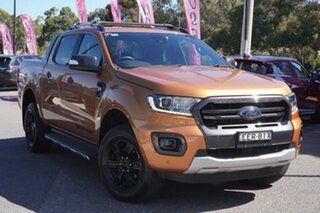 2019 Ford Ranger PX MkIII 2019.00MY Wildtrak Orange 6 Speed Sports Automatic Double Cab Pick Up.