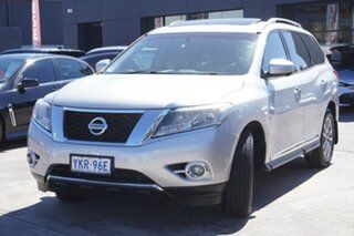 2015 Nissan Pathfinder R52 MY15 ST-L X-tronic 4WD Brilliant Silver 1 Speed Constant Variable Wagon