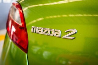 2008 Mazda 2 DE10Y1 Genki Green 4 Speed Automatic Hatchback