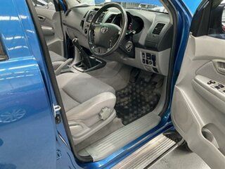 2010 Toyota Hilux KUN26R 09 Upgrade SR5 (4x4) Blue 5 Speed Manual Dual Cab Pick-up