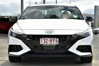 2023 Hyundai i30 CN7.V1 MY23 N Line D-CT Premium White 7 Speed Sports Automatic Dual Clutch Sedan