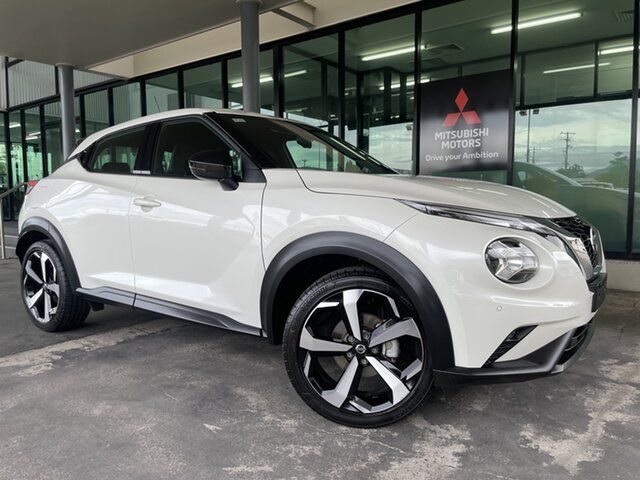 Used Nissan Juke F16 MY21 ST-L DCT 2WD Cairns, 2021 Nissan Juke F16 MY21 ST-L DCT 2WD White 7 Speed Sports Automatic Dual Clutch Hatchback