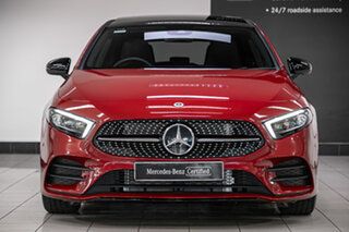 2022 Mercedes-Benz A-Class W177 802MY A180 DCT Patagonia Red 7 Speed Sports Automatic Dual Clutch