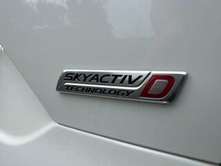 2019 Mazda CX-5 KF4W2A Akera SKYACTIV-Drive i-ACTIV AWD White 6 Speed Sports Automatic Wagon
