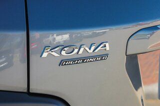 2018 Hyundai Kona OS MY18 Highlander D-CT AWD Silver 7 Speed Sports Automatic Dual Clutch Wagon
