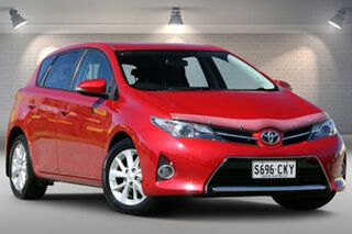 2013 Toyota Corolla ZRE182R Ascent Sport S-CVT Red 7 Speed Constant Variable Hatchback.