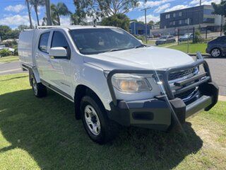 2015 Holden Colorado RG MY16 LS (4x4) White 6 Speed Automatic Crew Cab Chassis