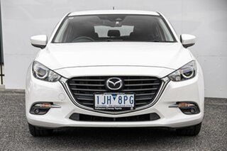 2016 Mazda 3 BN5478 Maxx SKYACTIV-Drive White 6 Speed Sports Automatic Hatchback.