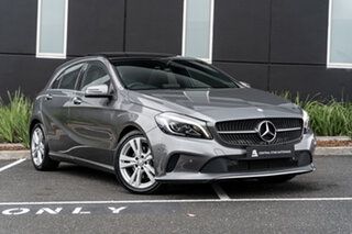 2016 Mercedes-Benz A-Class W176 807MY A180 D-CT Mountain Grey 7 Speed Sports Automatic Dual Clutch.