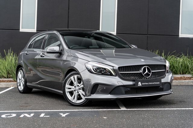 Used Mercedes-Benz A-Class W176 807MY A180 D-CT Narre Warren, 2016 Mercedes-Benz A-Class W176 807MY A180 D-CT Mountain Grey 7 Speed Sports Automatic Dual Clutch