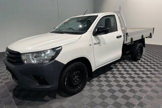 2016 Toyota Hilux GUN122R Workmate 4x2 White 5 speed Manual Cab Chassis
