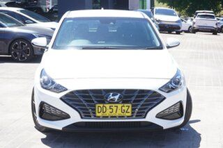 2022 Hyundai i30 PD.V4 MY22 White 6 Speed Sports Automatic Hatchback.