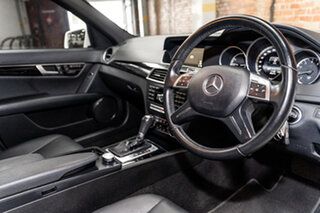 2013 Mercedes-Benz C-Class W204 MY13 C200 7G-Tronic + Polar White 7 Speed Sports Automatic Sedan.