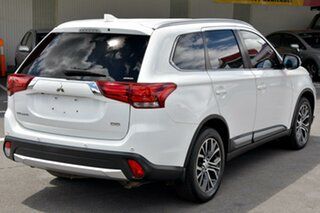 2017 Mitsubishi Outlander ZK MY17 LS 4WD Safety Pack White 6 Speed Sports Automatic Wagon