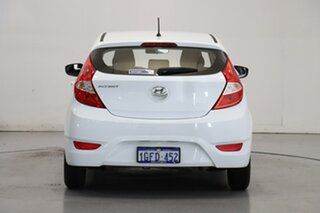 2017 Hyundai Accent RB6 MY18 Sport White 6 Speed Sports Automatic Hatchback