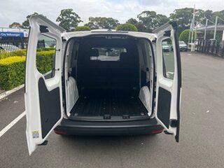 2023 Volkswagen Caddy SKN MY24 TSI220 Cargo SWB DSG White 7 Speed Sports Automatic Dual Clutch Van