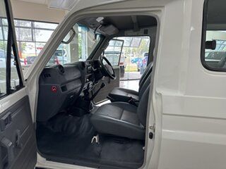 2017 Toyota Landcruiser VDJ78R Workmate Troopcarrier White 5 Speed Manual Wagon