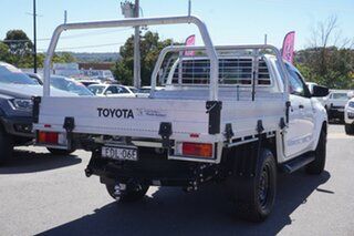 2020 Toyota Hilux GUN126R SR Extra Cab White 6 Speed Sports Automatic Cab Chassis