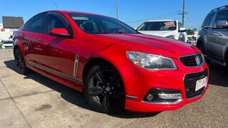 2015 Holden Commodore VF MY15 SV6 Storm Red 6 Speed Automatic Sedan