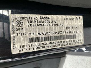 2017 Volkswagen Golf AU MY18 R Wolfsburg Edition Black 6 Speed Direct Shift Wagon