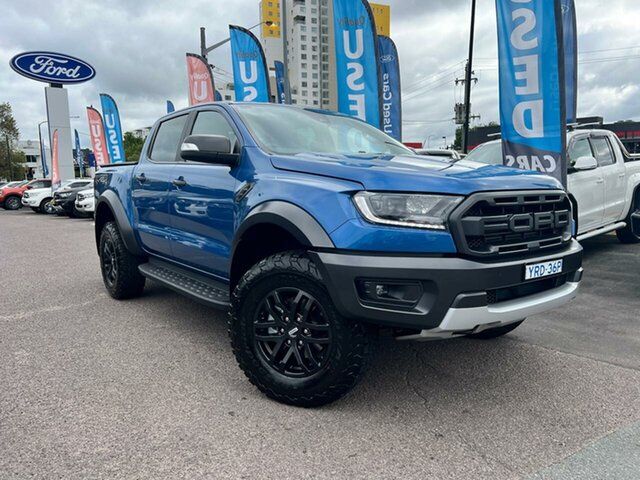 Used Ford Ranger PX MkIII 2021.25MY Raptor Phillip, 2021 Ford Ranger PX MkIII 2021.25MY Raptor Blue 10 Speed Sports Automatic Double Cab Pick Up