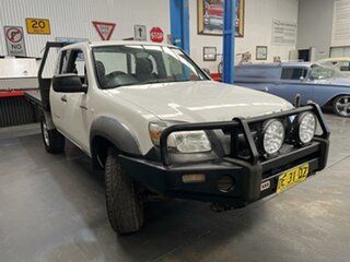 2008 Mazda BT-50 B3000 DX (4x4) White 5 Speed Manual Cab Chassis