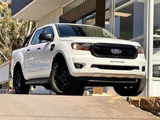 2021 Ford Ranger PX MkIII 2021.75MY Sport White 6 Speed Sports Automatic Double Cab Pick Up.
