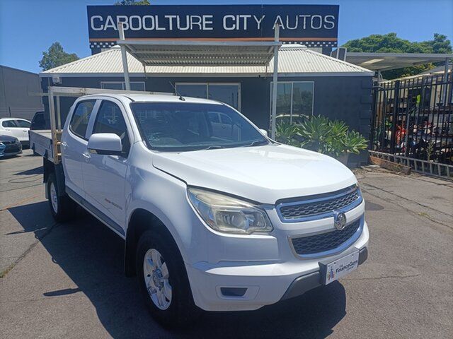 Used Holden Colorado RG MY16 LS (4x4) Morayfield, 2016 Holden Colorado RG MY16 LS (4x4) White 6 Speed Manual Crew Cab Chassis