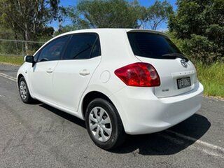 2008 Toyota Corolla ZRE152R Ascent White 4 Speed Automatic Hatchback