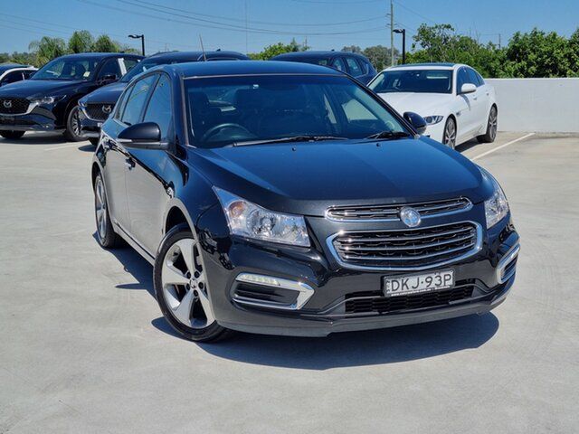 Used Holden Cruze JH Series II MY16 Z-Series Liverpool, 2016 Holden Cruze JH Series II MY16 Z-Series Black 6 Speed Sports Automatic Hatchback