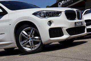 2018 BMW X1 F48 sDrive18i D-CT White 7 Speed Sports Automatic Dual Clutch Wagon